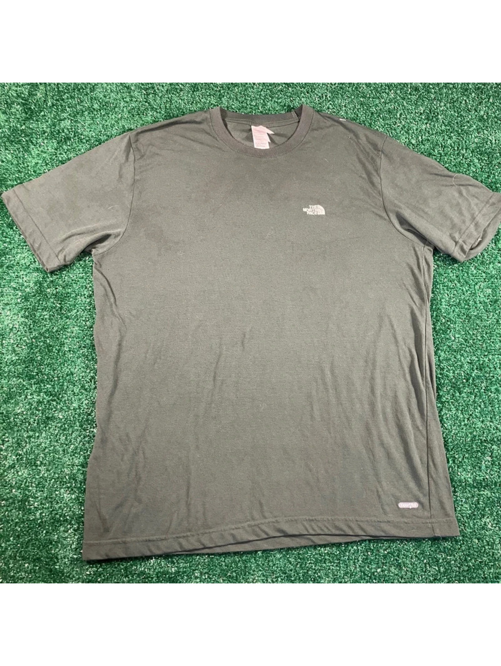 The north face forest green short sleeve shirt size XXL
